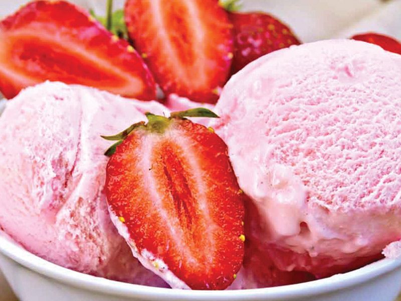 Strawberry Ice Cream