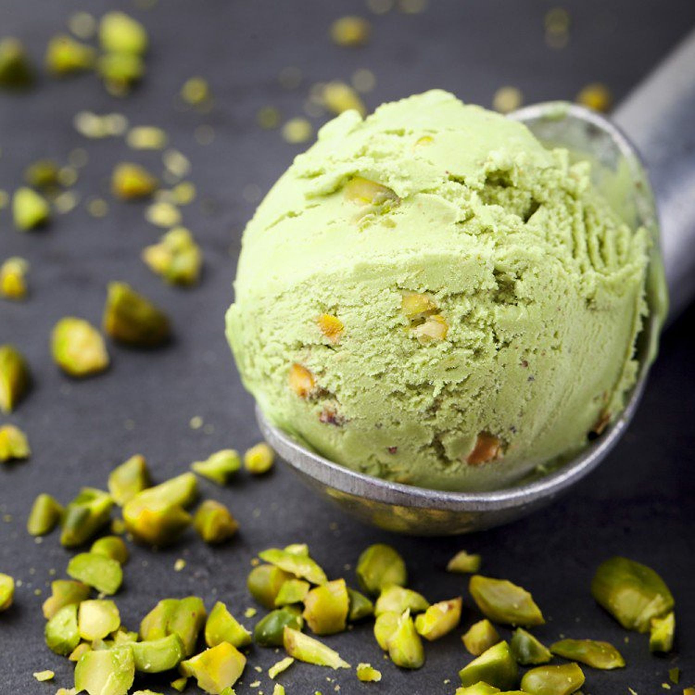 Ice Cream Pistachio Scoop