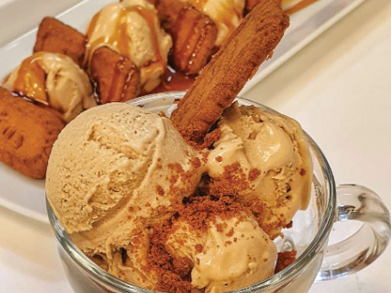 Lotus Madness ice cream