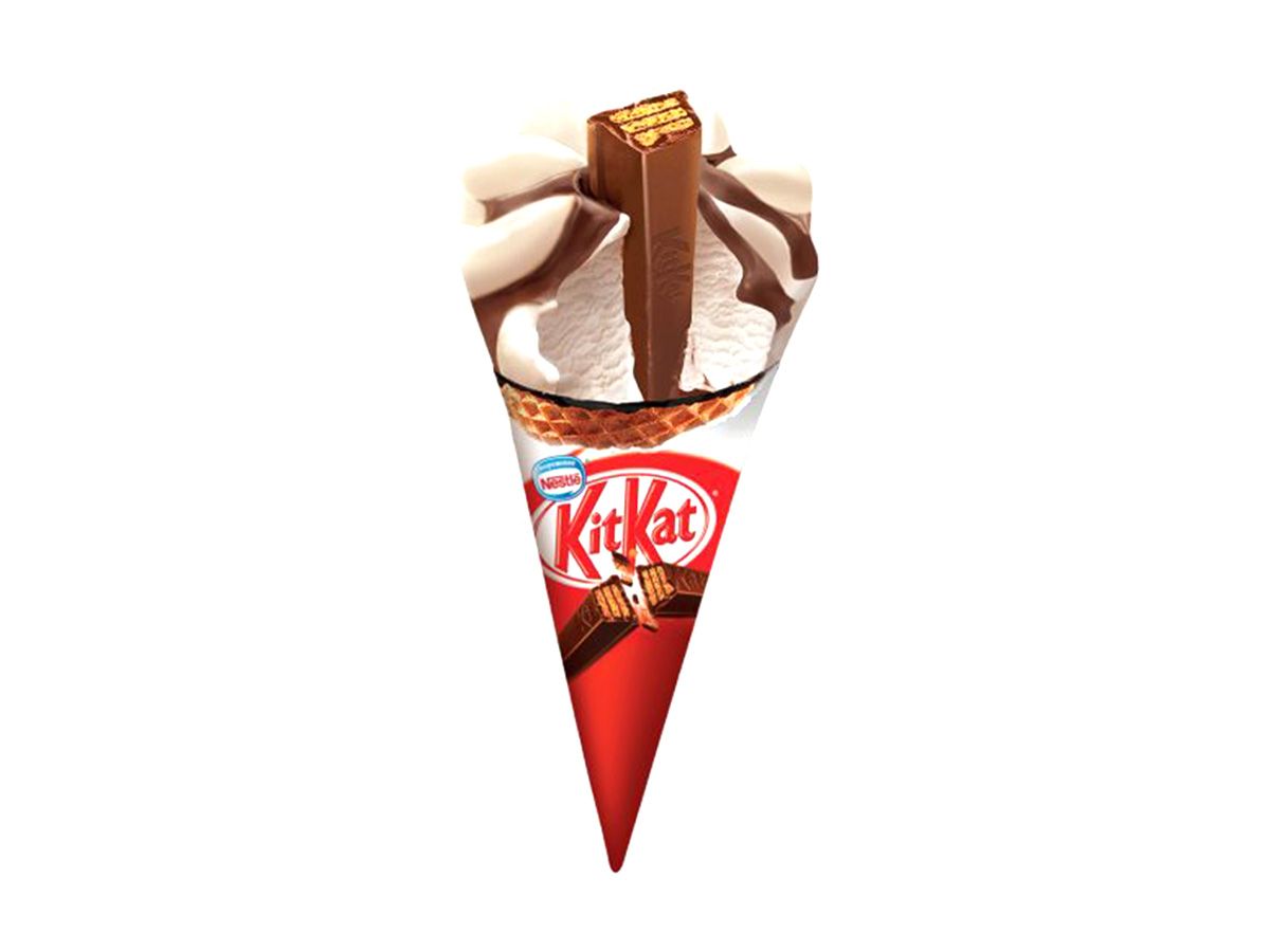 Ice chocolate kitkat