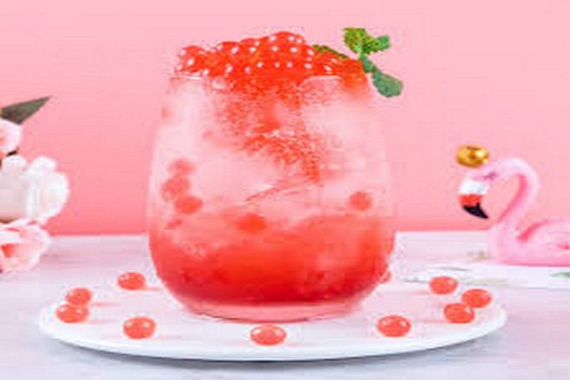 Strawberry Matcha Ice