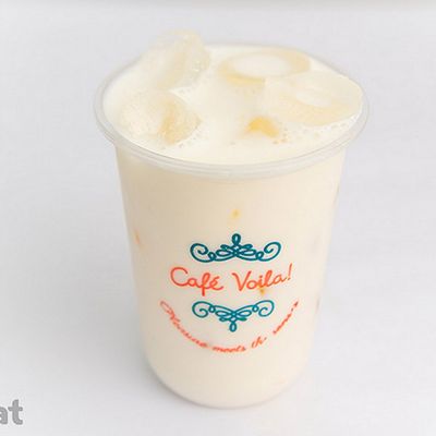 Iced white chocolate