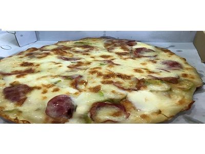 Oriental Sausage Pizza