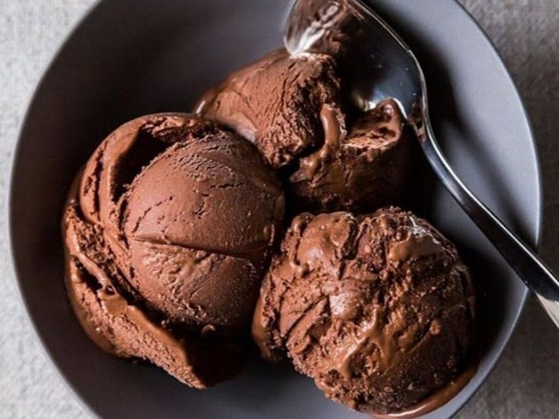 Dark Brownie Chocolate Ice Cream