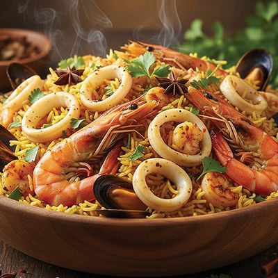 Seafood Rice