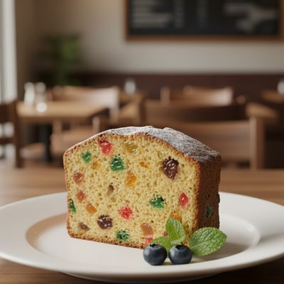 English Dried Fruit and Raisin Cake