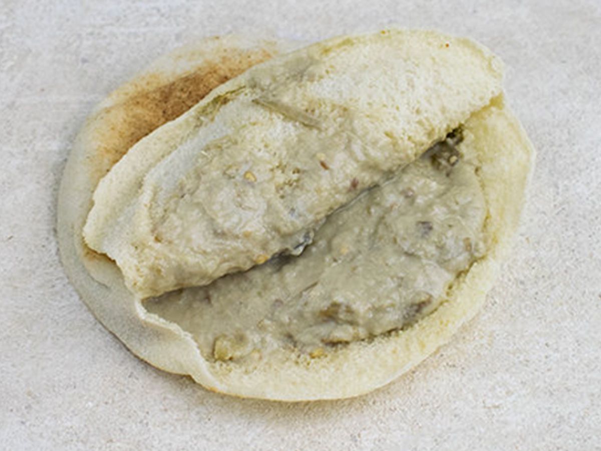 Baba Ghannoug sandwich