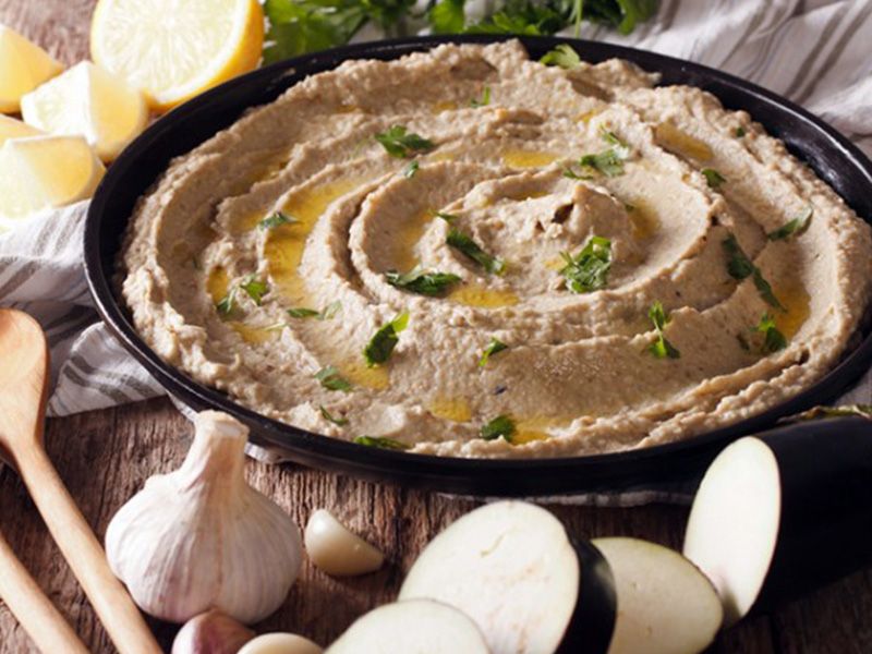 Baba Ghannoug Salad