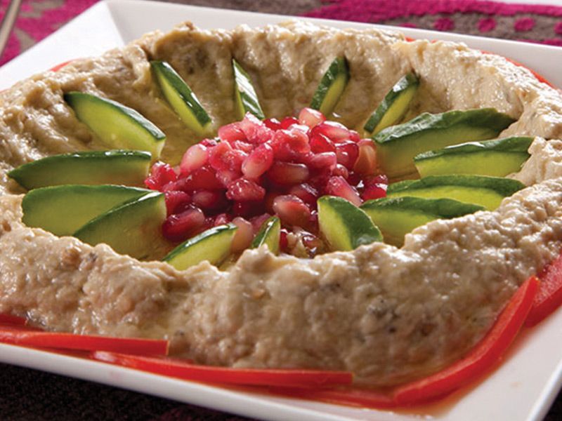 Baba Ghannoug salad