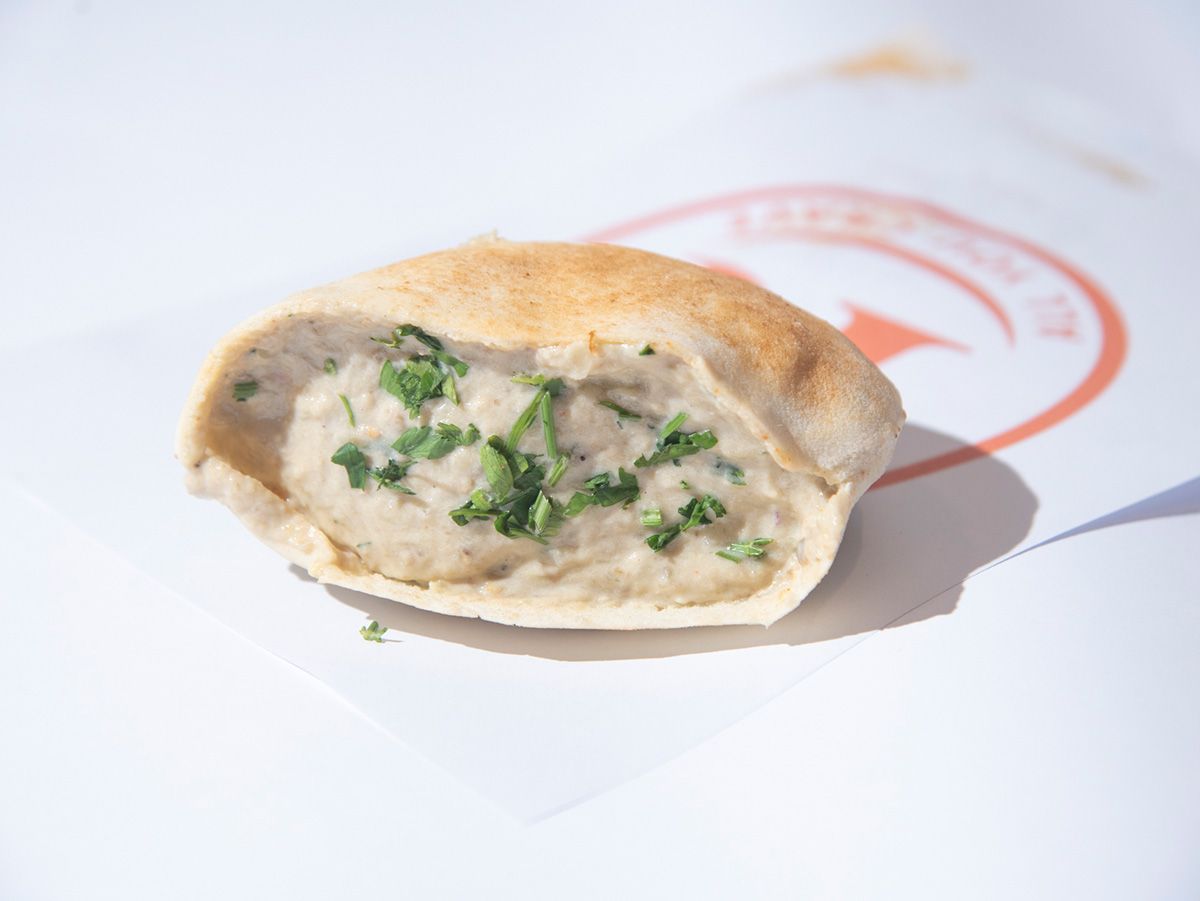 Baba Ghannoug Sandwich