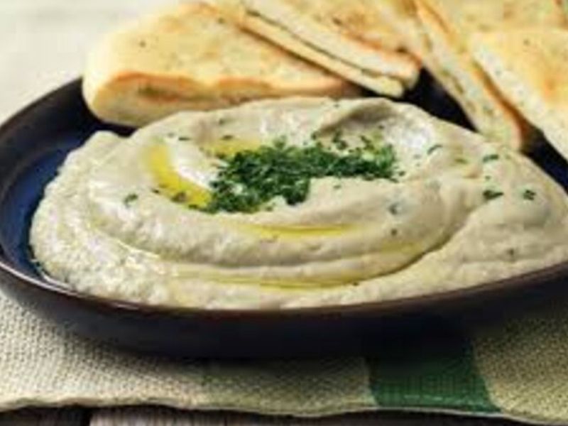 Baba Ghannoug Sandwich
