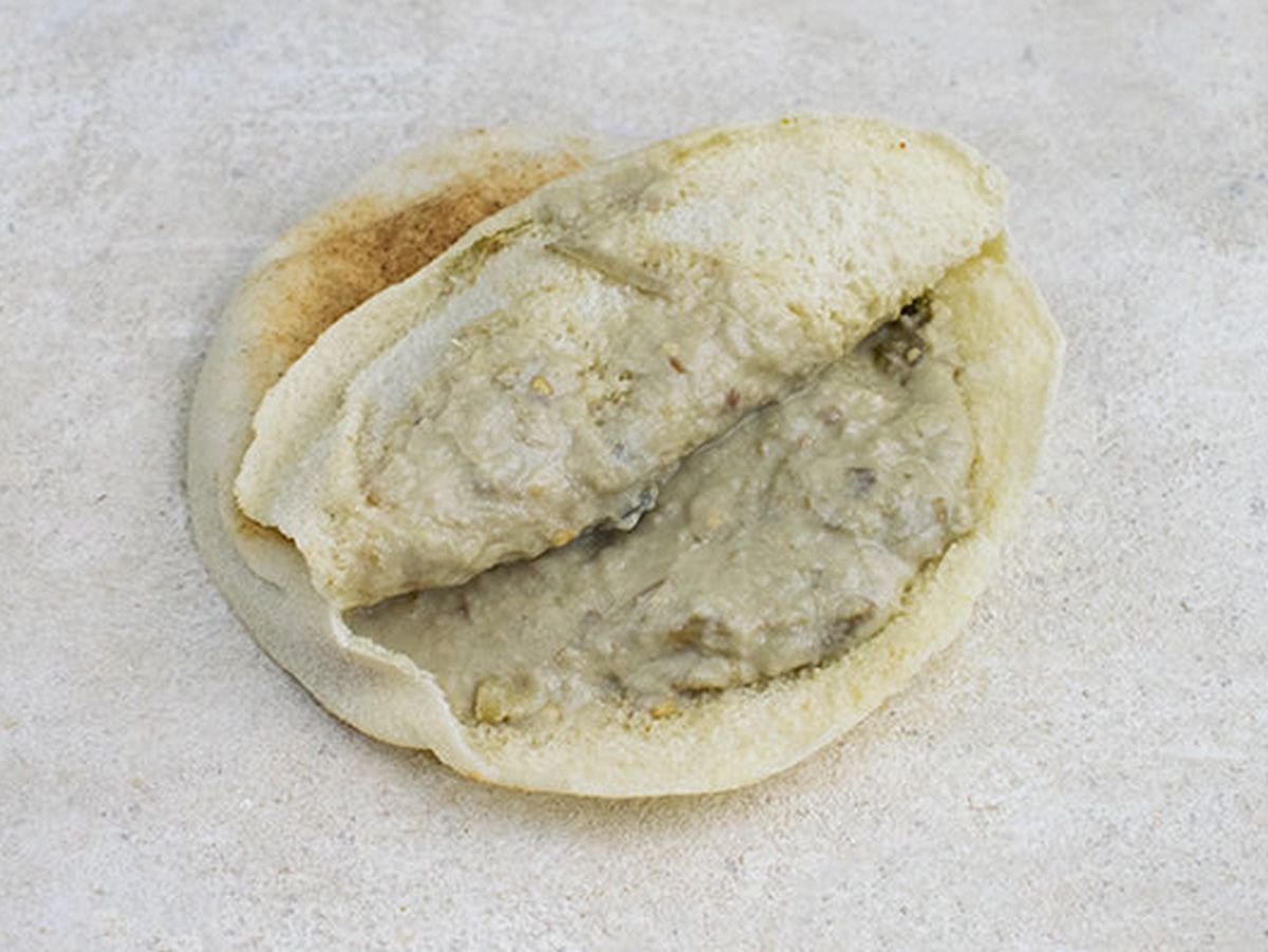 Baba Ghannoug sandwich