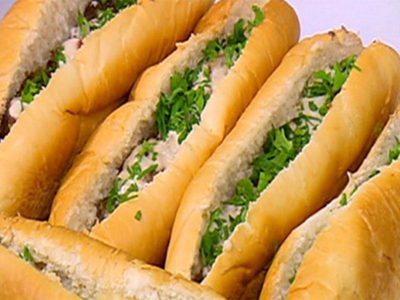 Baba Ghannoug French Sandwich