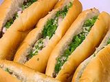 French Baba Ghannoug Sandwich