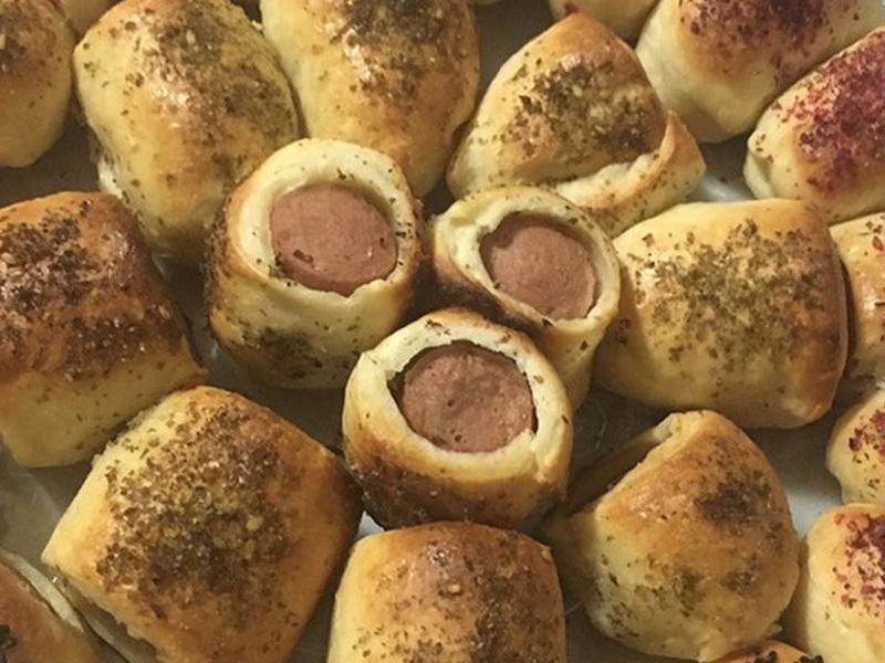 Hot Dog With Roumi Cheese Pate