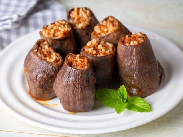 Eggplant Mahshi