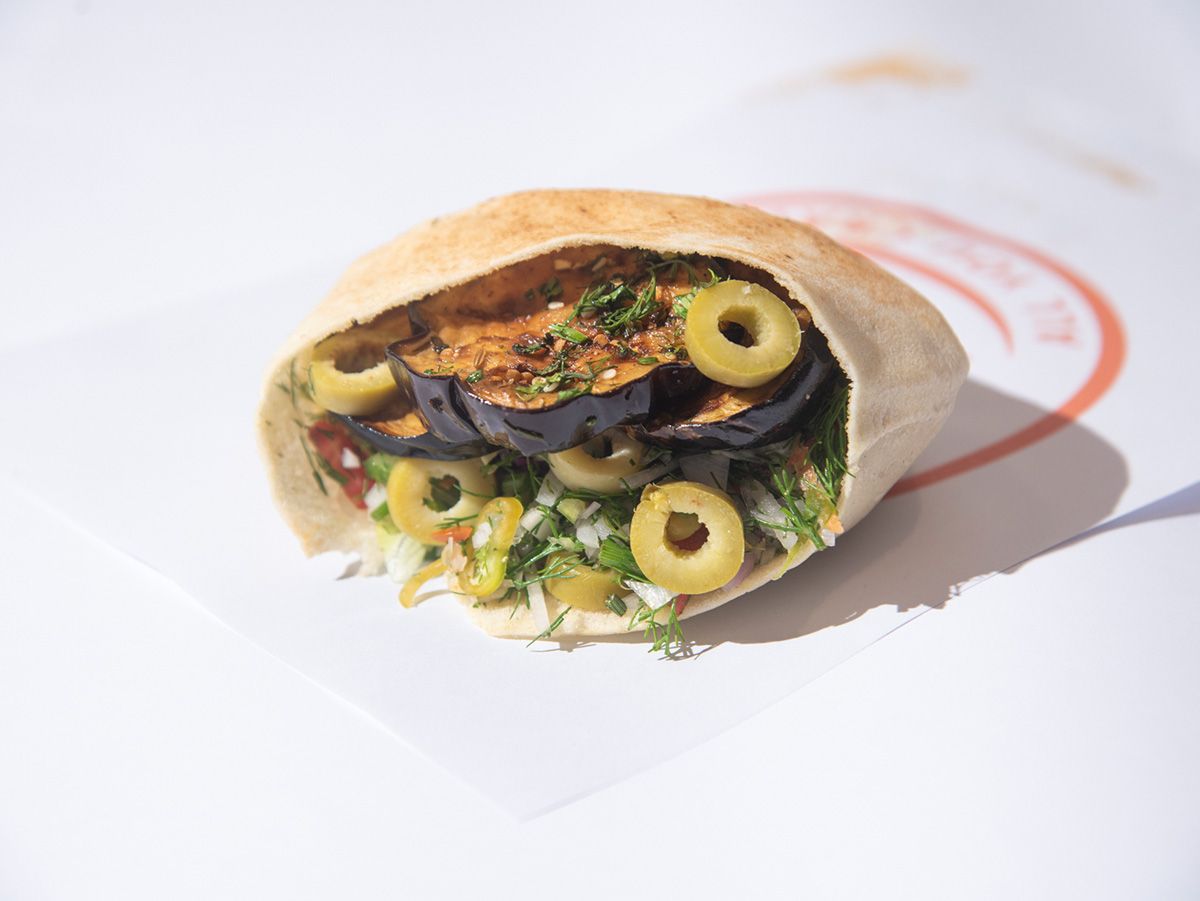 Alexandrian Eggplant Sandwich