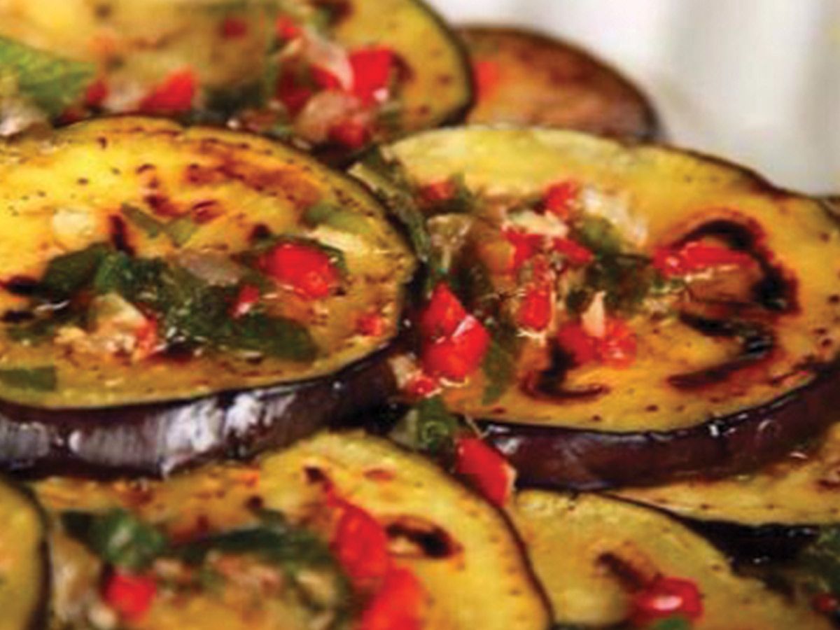Mahabesh Eggplant Salad