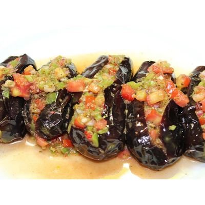 Pickled eggplant