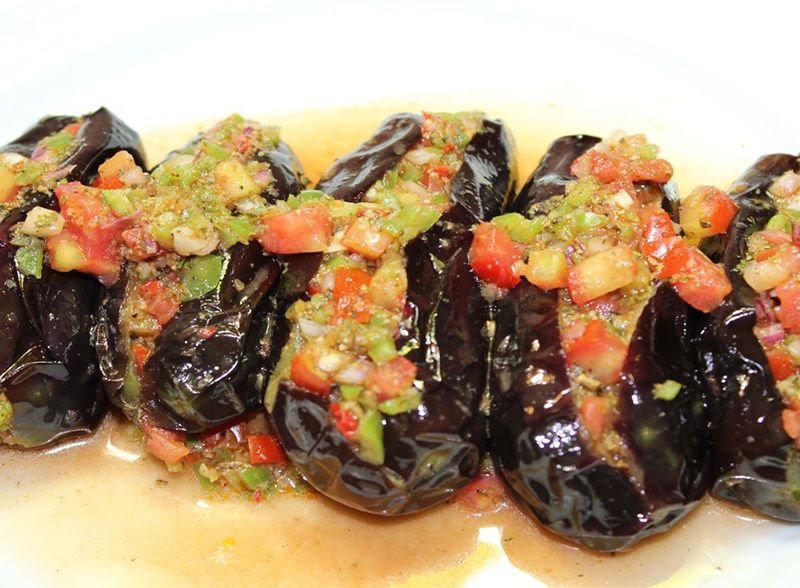 pickled eggplant