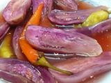 Pickled eggplant