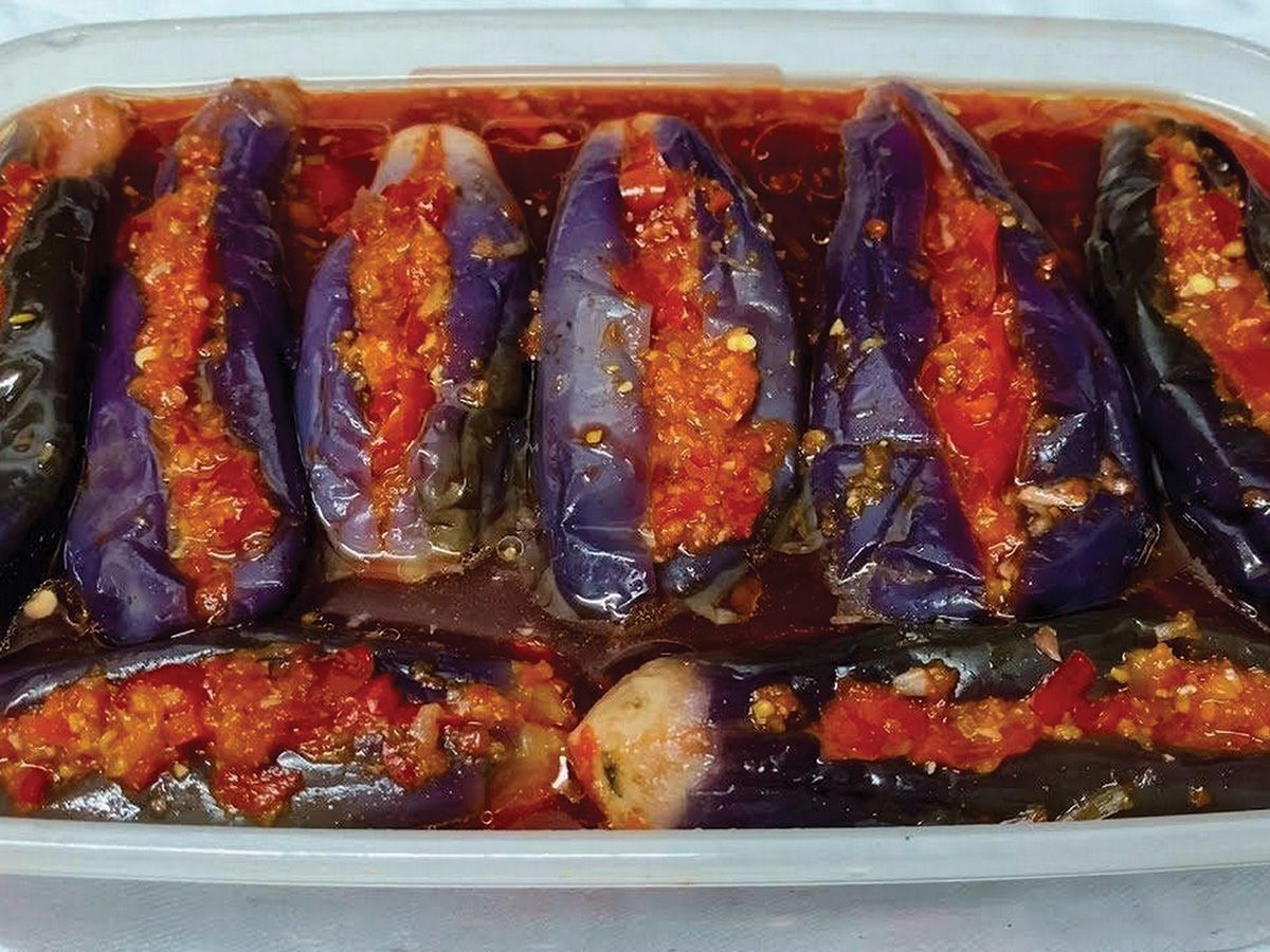 Pickled Eggplant