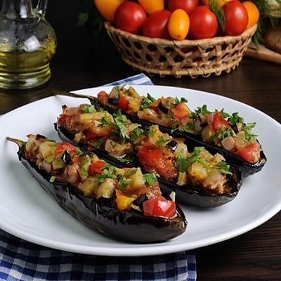 طبق باذنجان مخلل