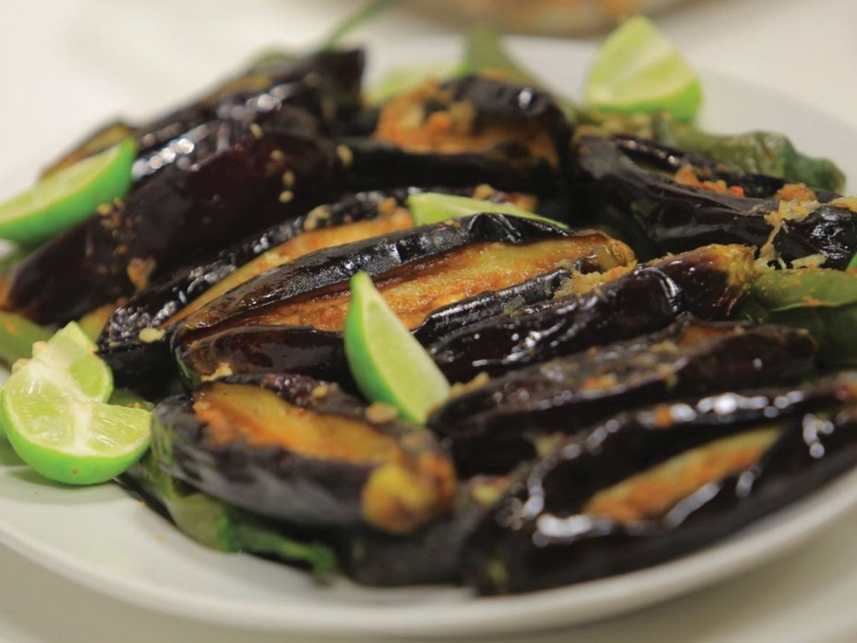 Pickled Eggplant Salad