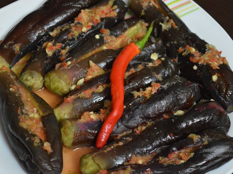Pickled Eggplant