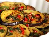 Fried Eggplant Platter