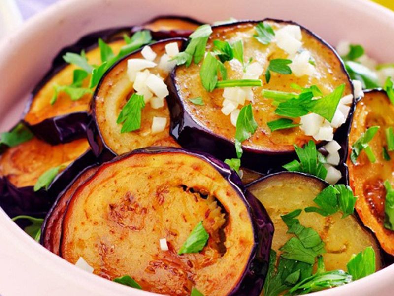 Fried Eggplant