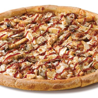 Chicken BBQ Pizza Hawawshi
