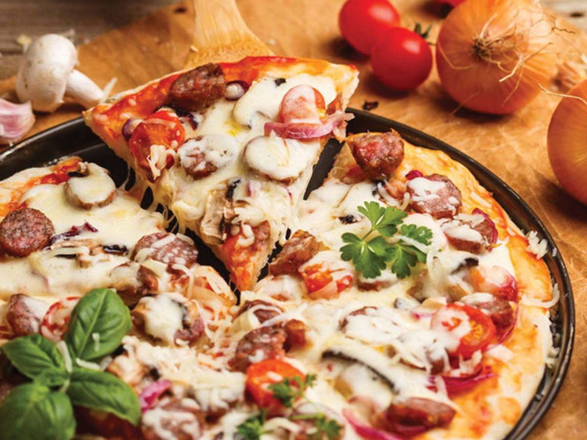 BBQ Hot Dog Pizza