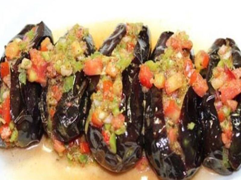 pickled eggplant