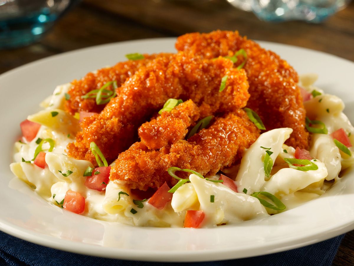 Chicken Strips Pasta