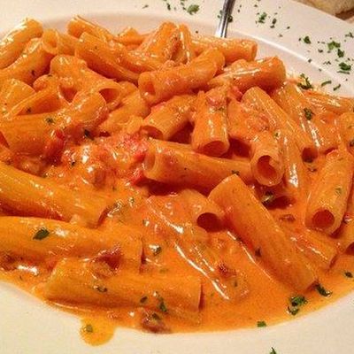 Red sauce pasta