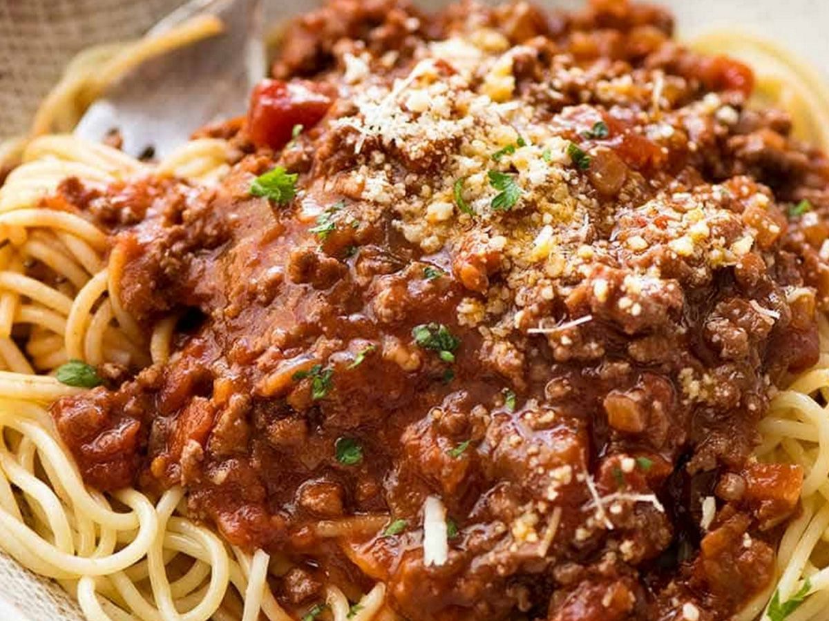 Bolognese spaghetti Pasta
