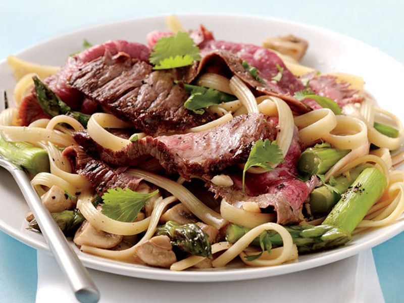 Pasta With Skiltini Beef
