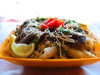 Meat Shawerma Pasta