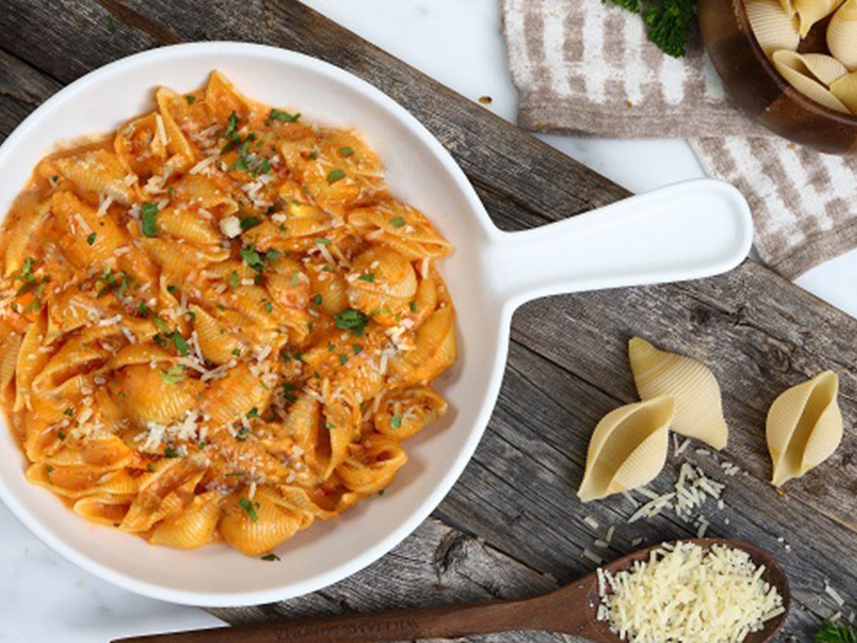 Pink Creamy Pasta