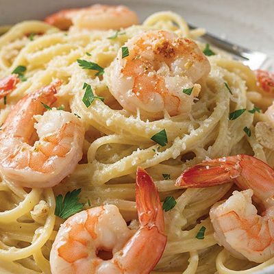 White Shrimp pasta