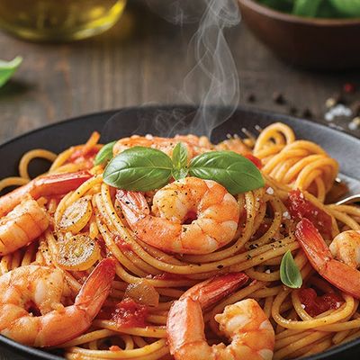 Red Shrimp pasta