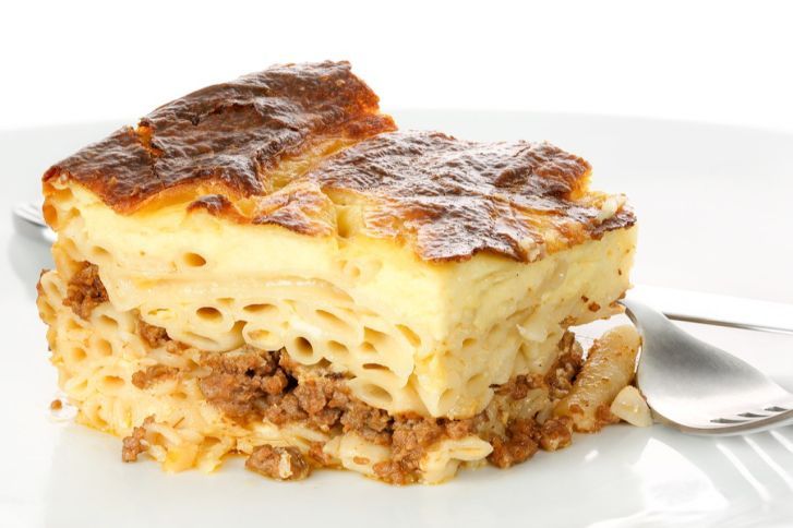 Oven Baked Bechamel Pasta