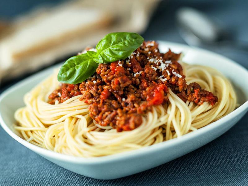 Red Sauce Bolognese Pasta