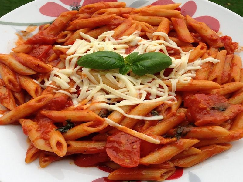Pina Arrabbiata Pasta