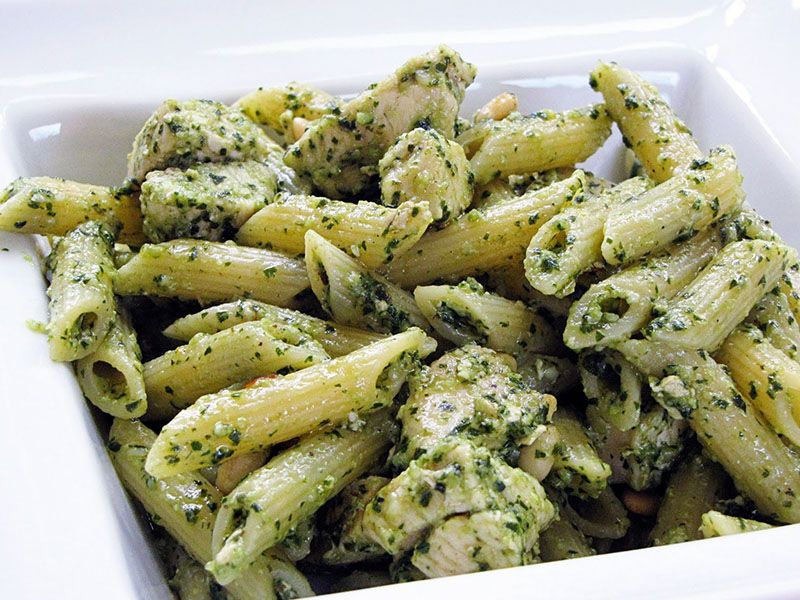 Del Pesto Chicken Pasta