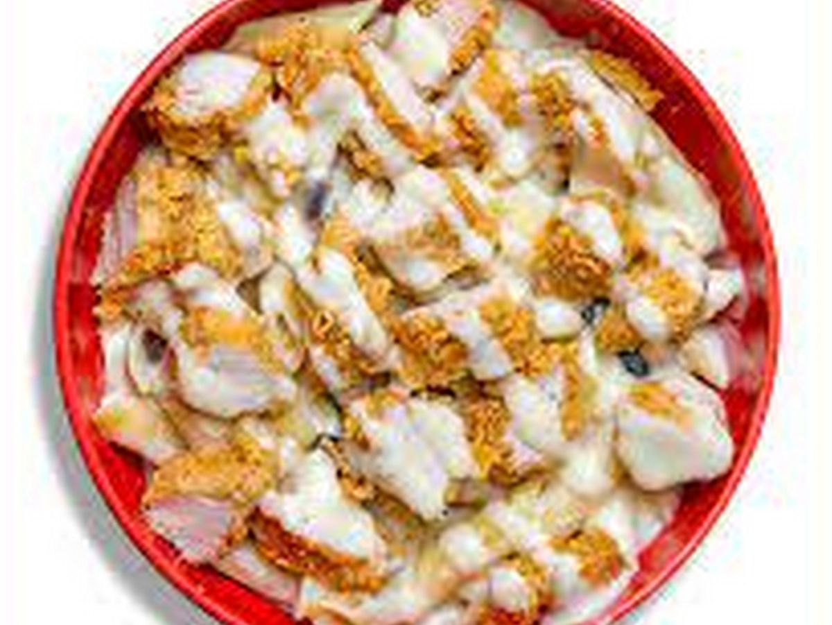 Crispy chicken pasta