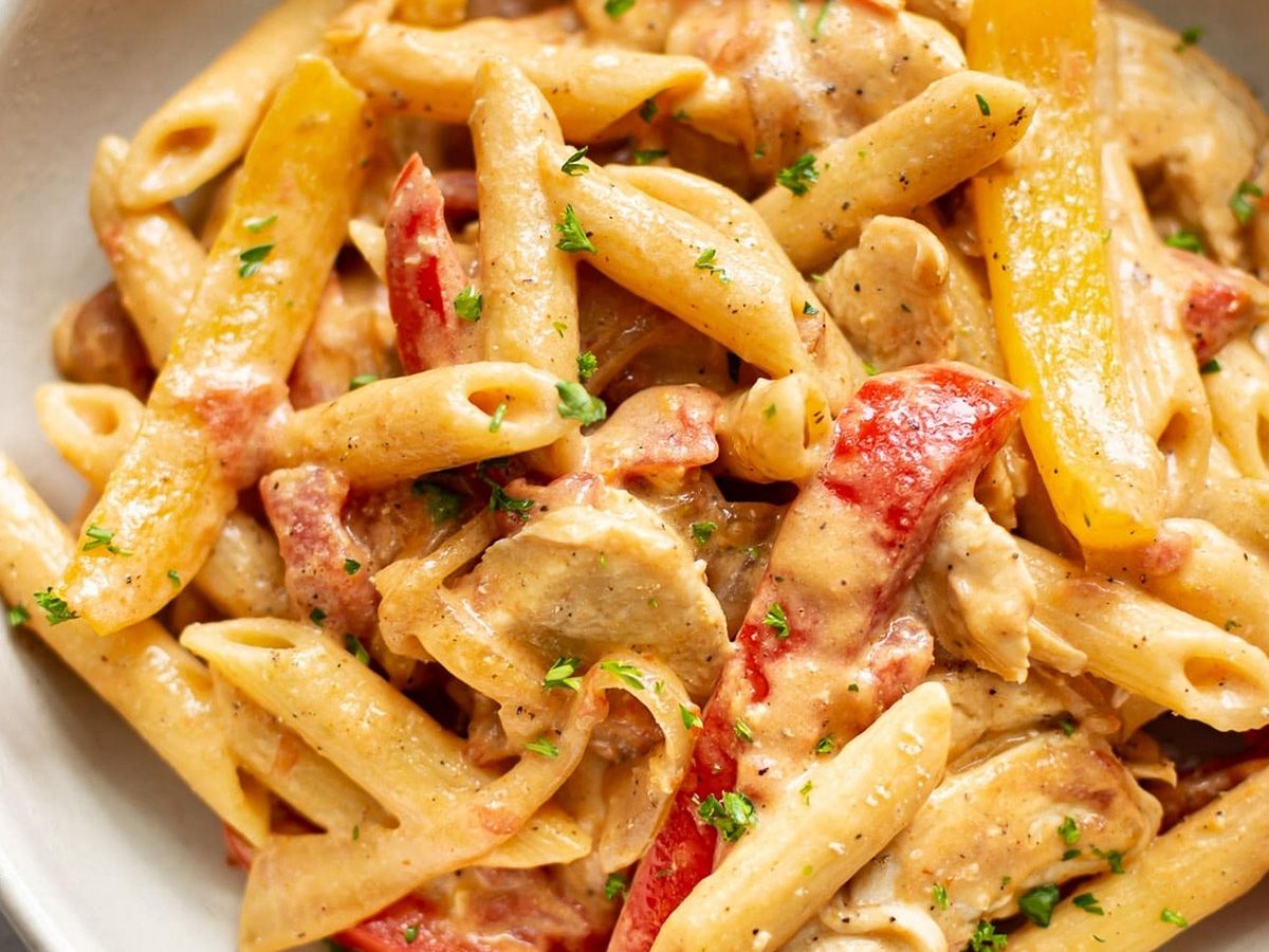 Cheese And Vegetables Pasta