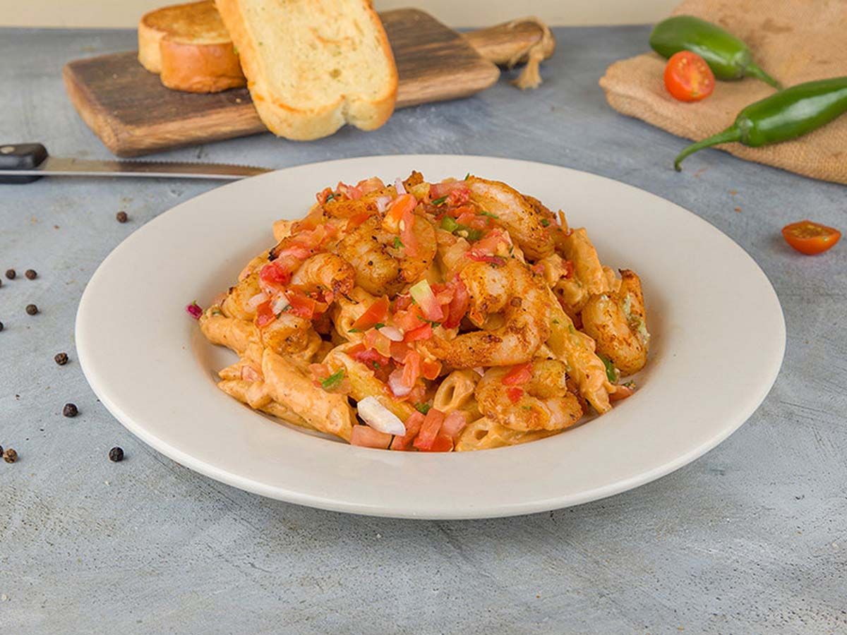 Shrimp pasta
