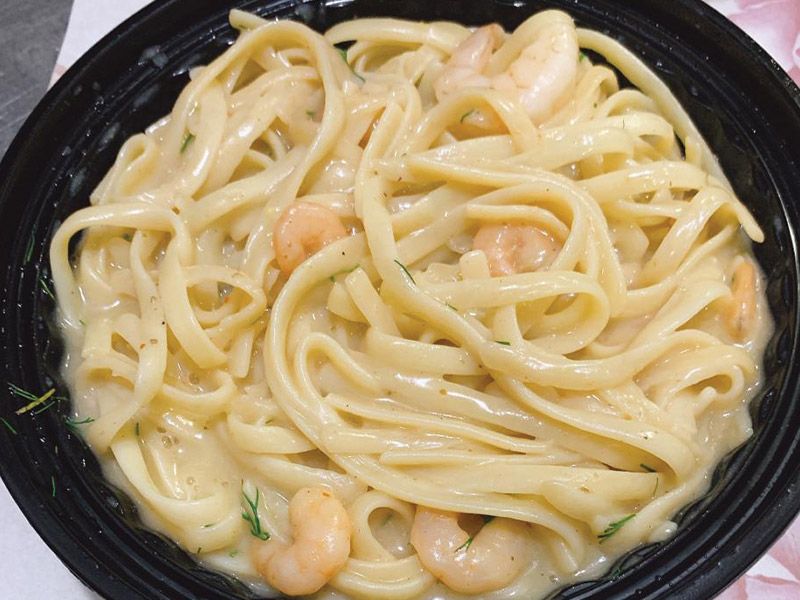 Shrimp White Pasta